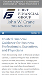 Mobile Screenshot of cranefinancial.com