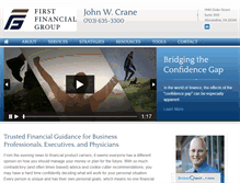 Tablet Screenshot of cranefinancial.com